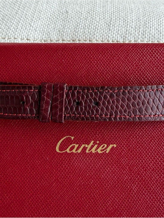 Cartier Other - Vintage CARTIER lizard tank genuine straps